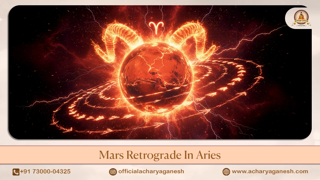 Mars Retrograde in Aries Astrology